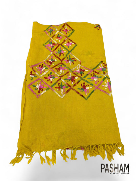 Pasham Hand Made Premium Wool Women Shawl Wrap - Assorted ZigZag Colors